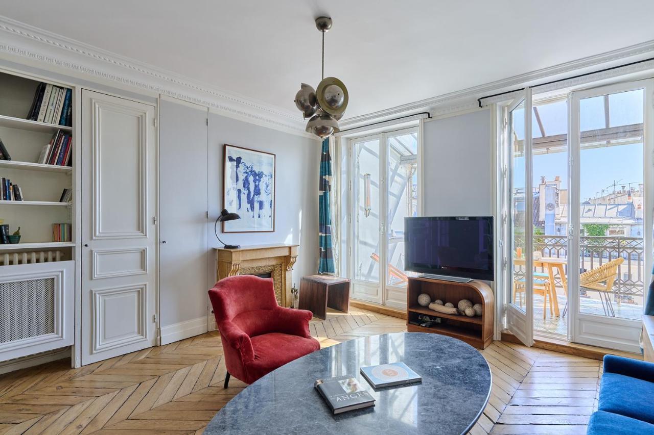 Apartment Center Of Paris With Terrace By Studio Prestige Dış mekan fotoğraf