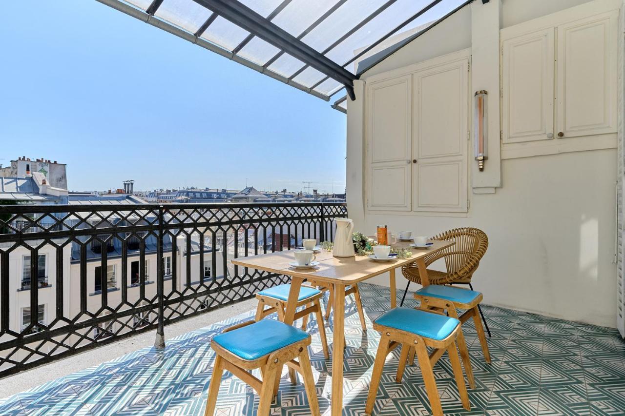 Apartment Center Of Paris With Terrace By Studio Prestige Dış mekan fotoğraf