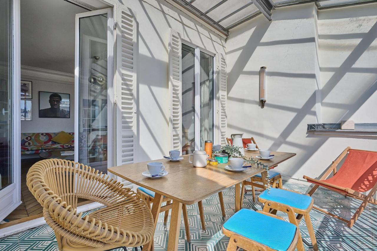 Apartment Center Of Paris With Terrace By Studio Prestige Dış mekan fotoğraf